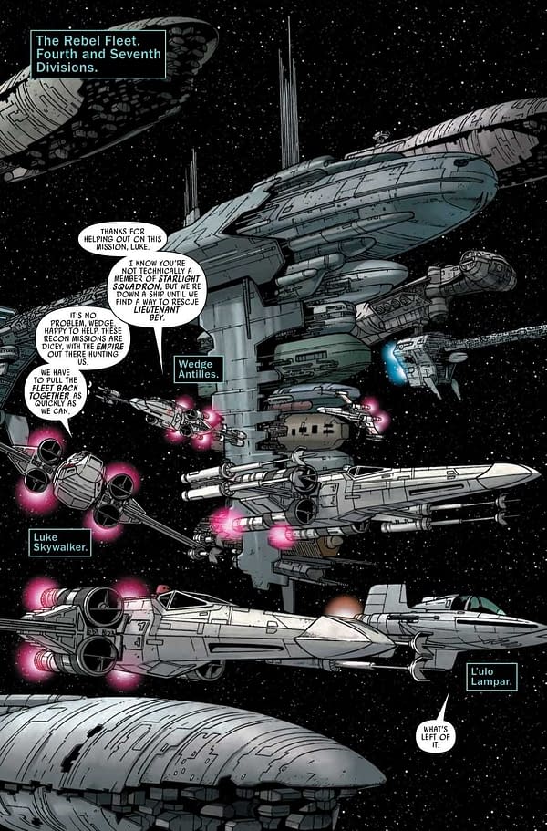 Interior preview page from STAR WARS #15 WOBH
