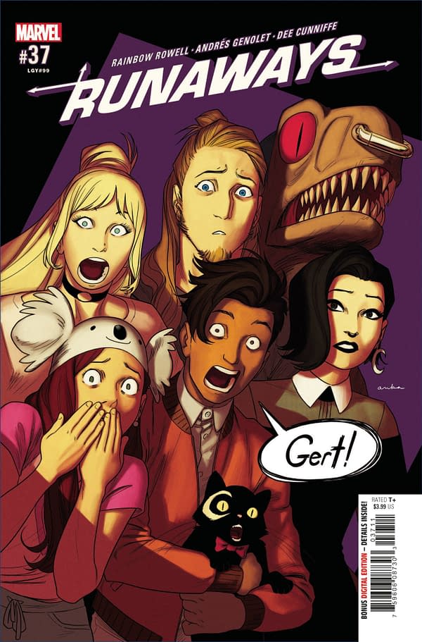 Cover image for RUNAWAYS #37