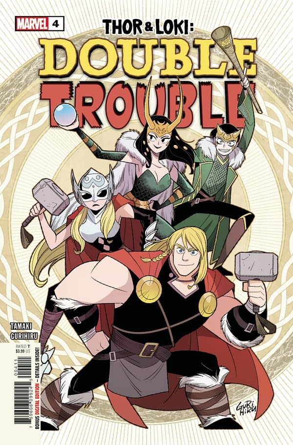 Cover image for THOR AND LOKI DOUBLE TROUBLE #4 (OF 4)