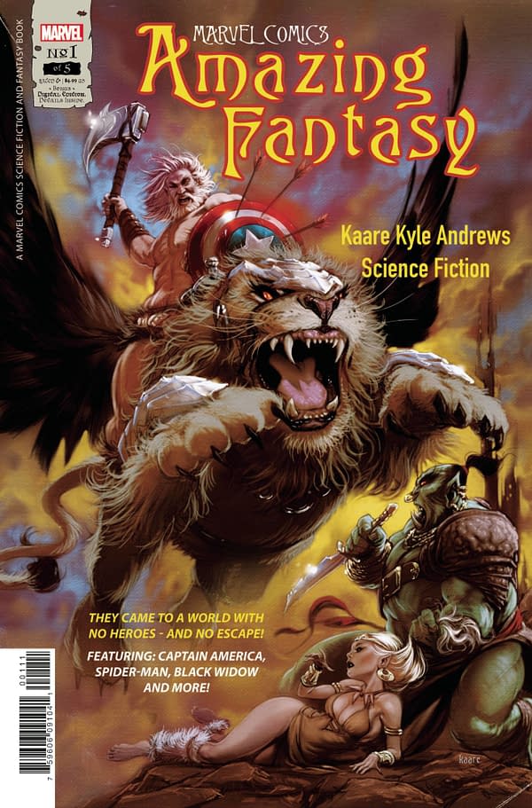 Cover image for AMAZING FANTASY #1 (OF 5)