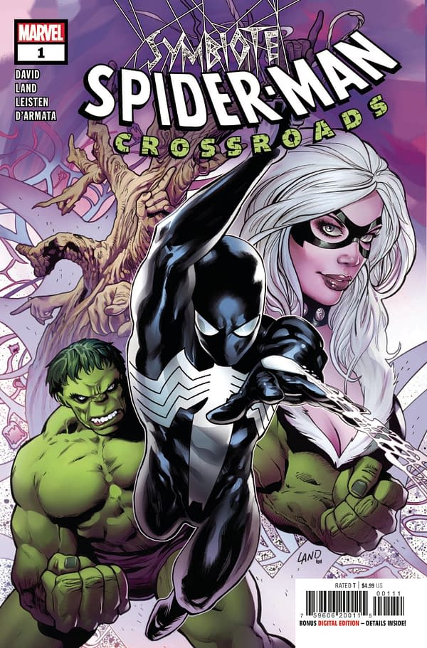 Cover image for SYMBIOTE SPIDER-MAN CROSSROADS #1 (OF 5)