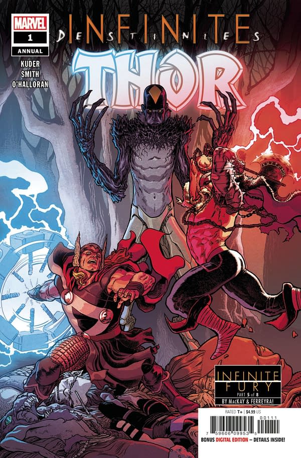 Cover image for THOR ANNUAL #1 INFD