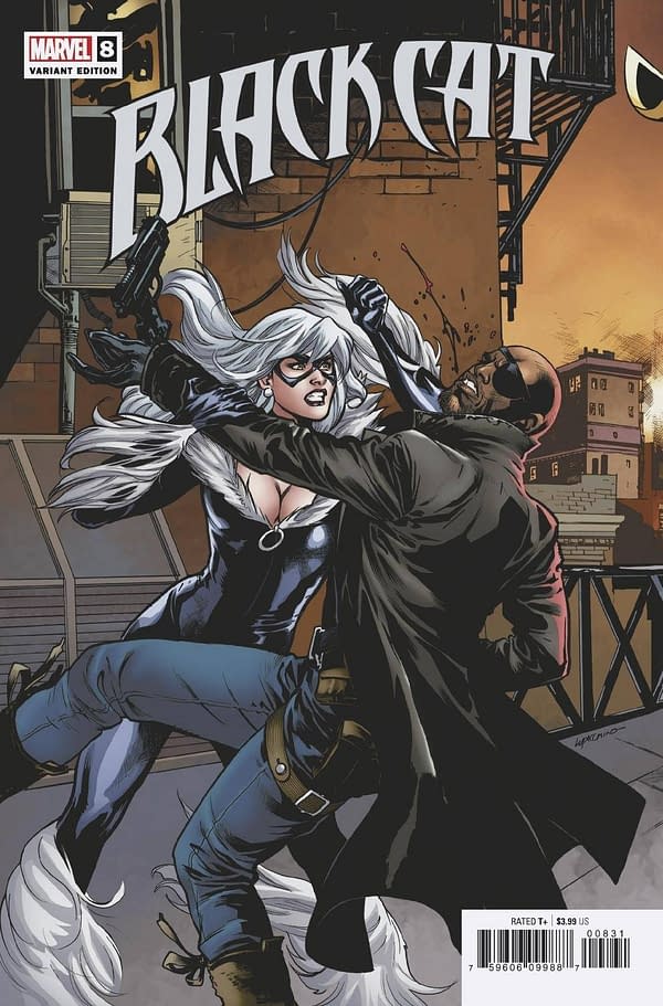 Cover image for BLACK CAT #8 LUPACCHINO CONNECTING VAR