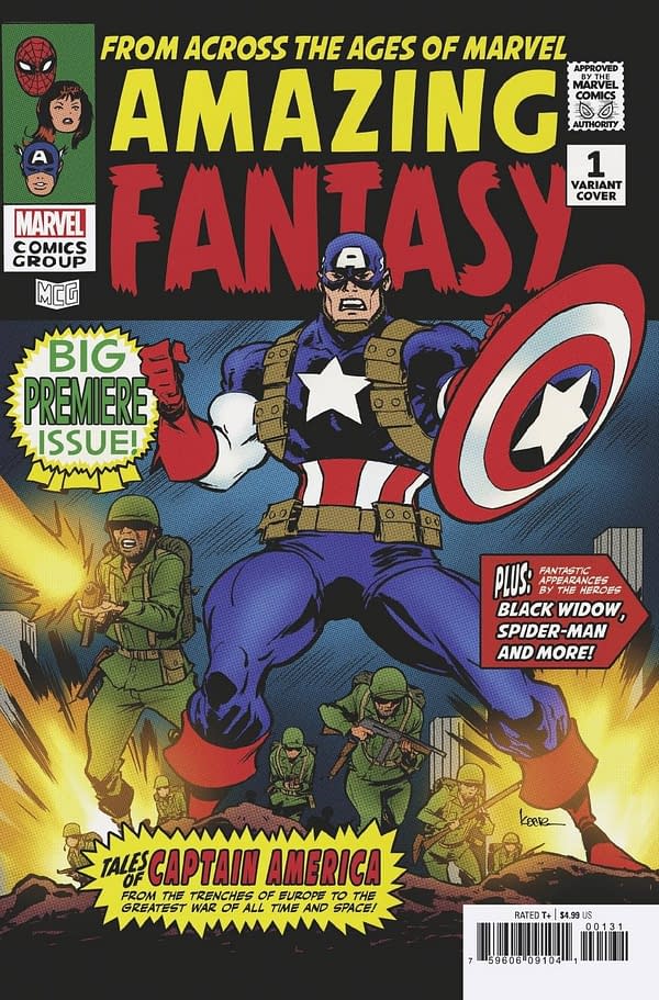 Cover image for AMAZING FANTASY #1 (OF 5) ANDREWS VAR