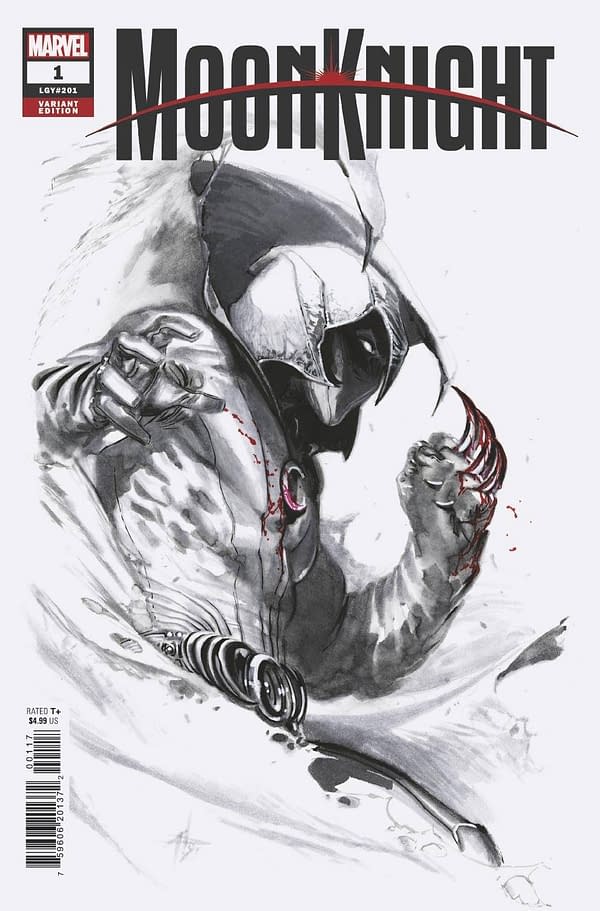 Cover image for MOON KNIGHT #1 DELLOTTO VAR