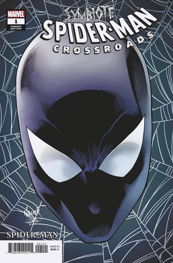 Cover image for SYMBIOTE SPIDER-MAN CROSSROADS #1 (OF 5) NAUCK HEADSHOT VAR