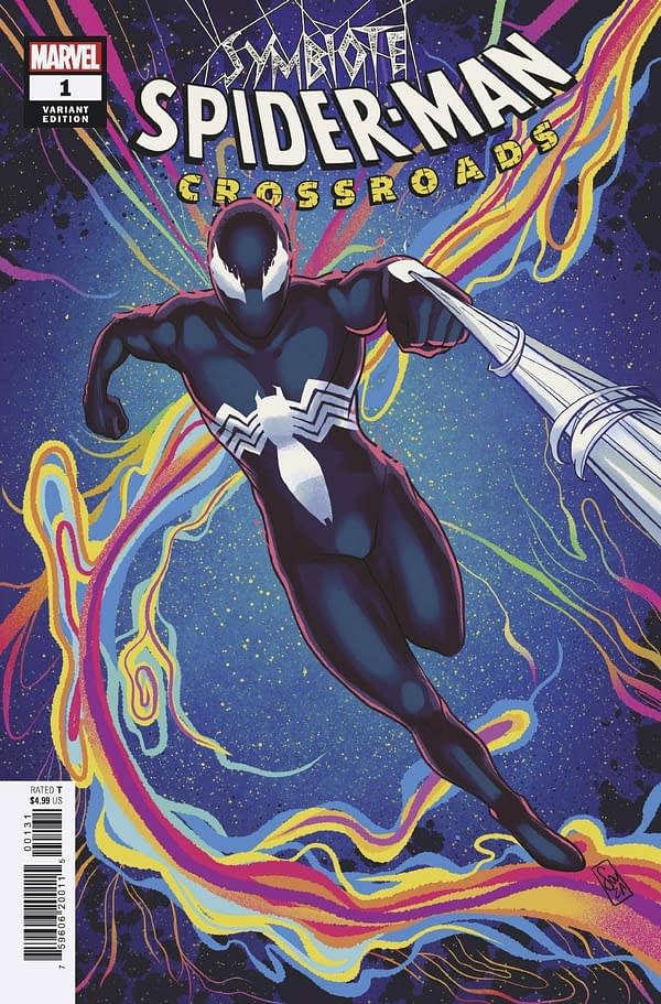Cover image for SYMBIOTE SPIDER-MAN CROSSROADS #1 (OF 5) SOUZA VAR