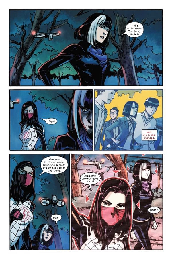 Interior preview page from SILK #5 (OF 5)