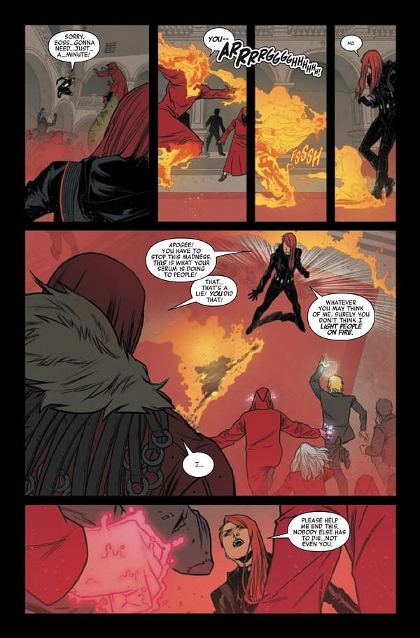 Interior preview page from BLACK WIDOW #10