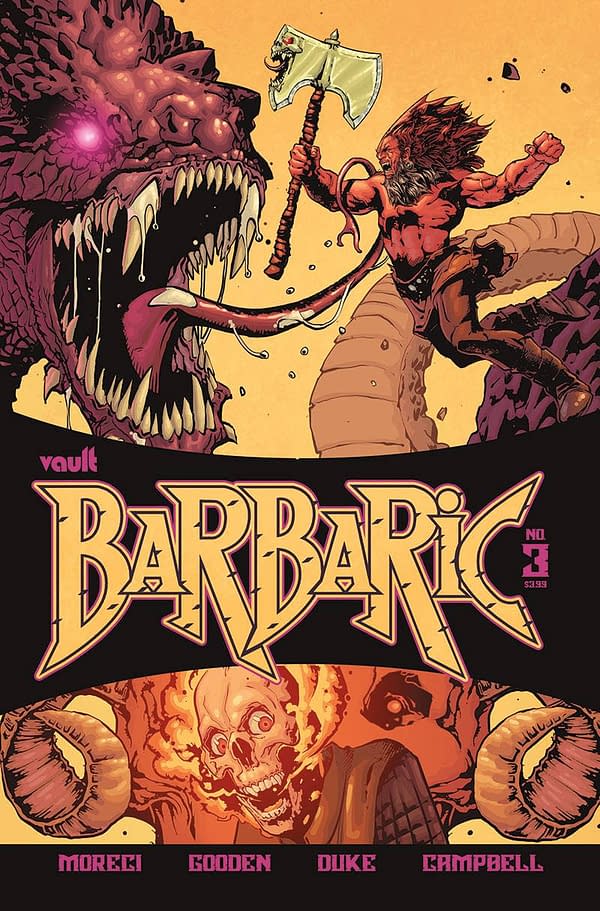 Vault to Expand Barbaric Franchise New Comic, Spinoffs in 2022