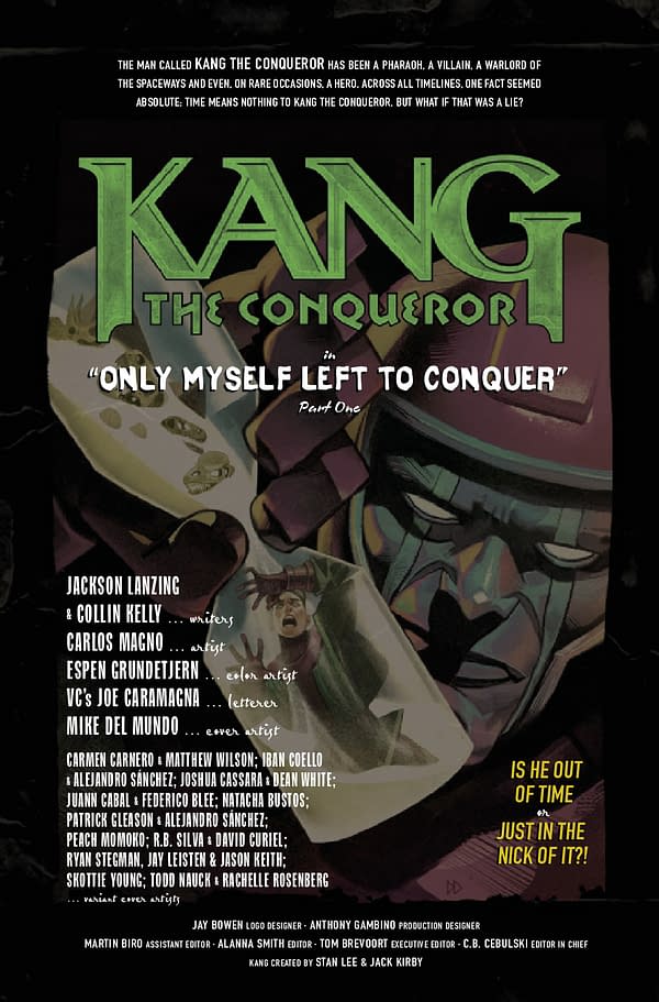 Interior preview page from KANG THE CONQUEROR #1 (OF 5)