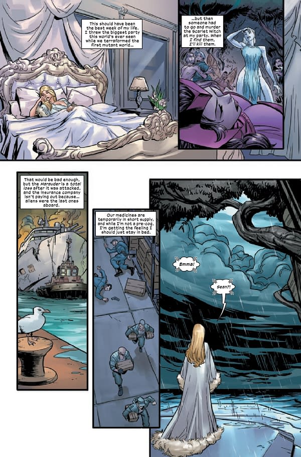 Interior preview page from MARAUDERS #23
