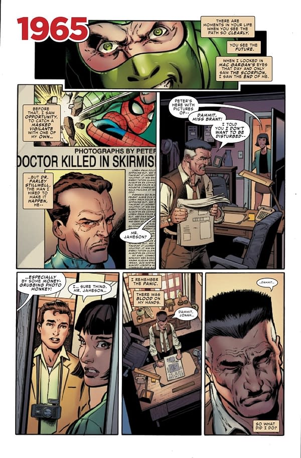 Interior preview page from SPIDER-MAN LIFE STORY ANNUAL #1