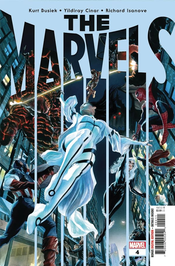 Cover image for THE MARVELS #4