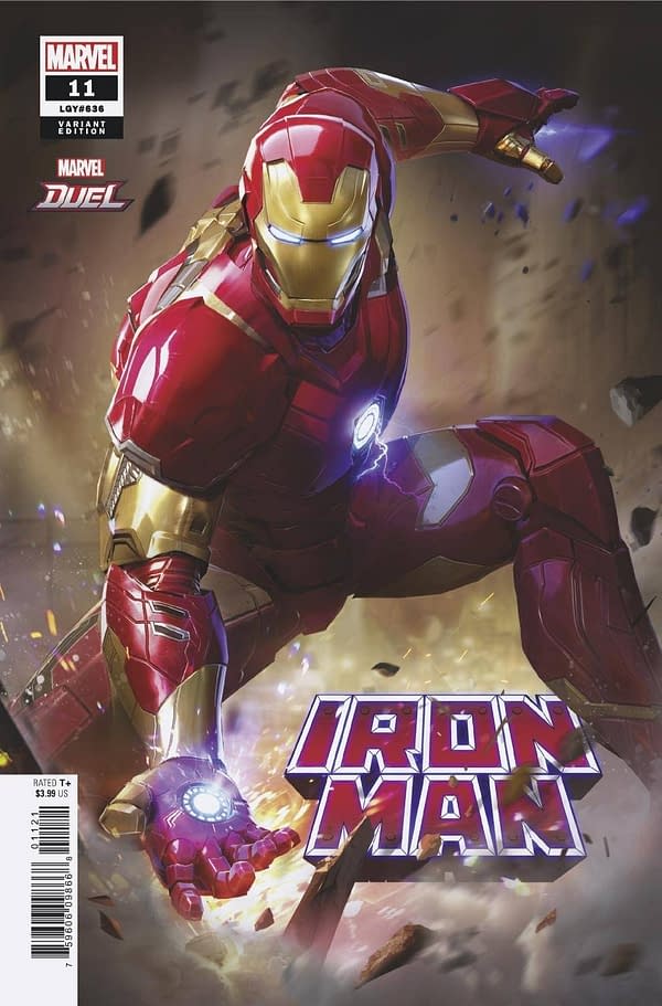 Cover image for IRON MAN #11 NETEASE MARVEL GAMES VAR