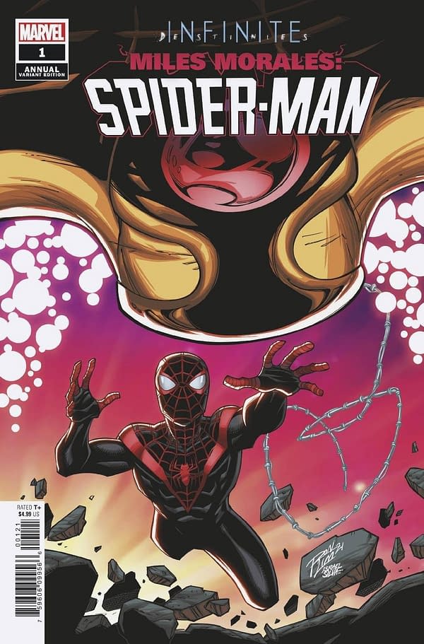 Cover image for MILES MORALES SPIDER-MAN ANNUAL #1 CONNECTING VAR INFD