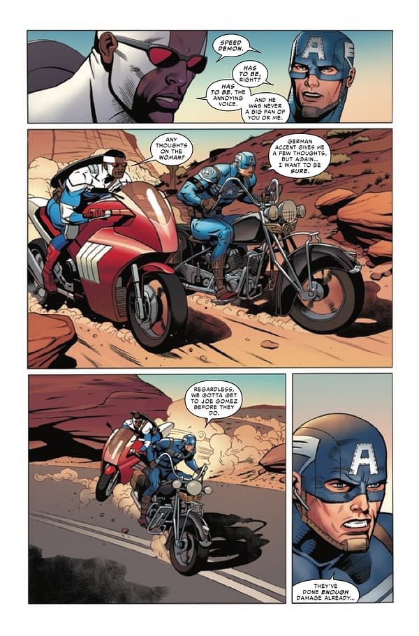 Interior preview page from UNITED STATES CAPTAIN AMERICA #3 (OF 5)