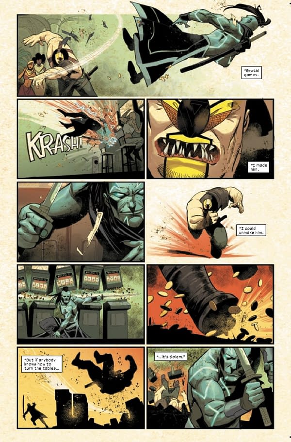 Interior preview page from WOLVERINE #15