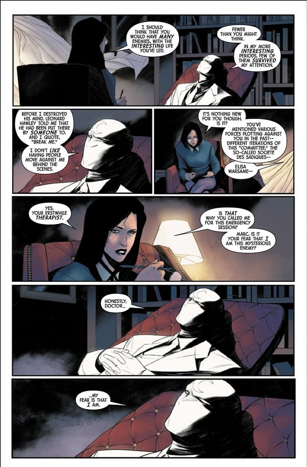 Interior preview page from MOON KNIGHT #3