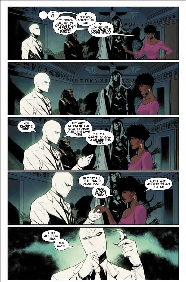 Interior preview page from MOON KNIGHT #3