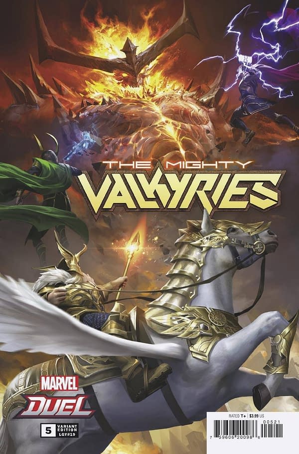 Cover image for MIGHTY VALKYRIES #5 (OF 5) NETEASE MARVEL GAMES VAR