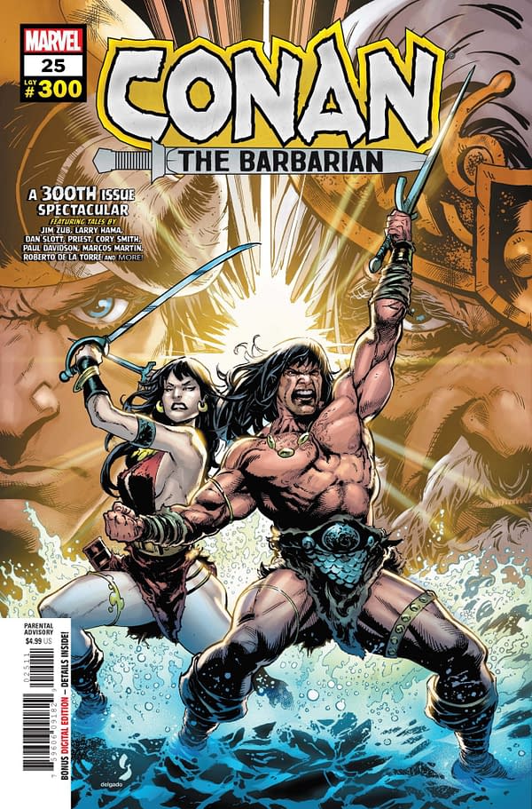Cover image for CONAN THE BARBARIAN #25