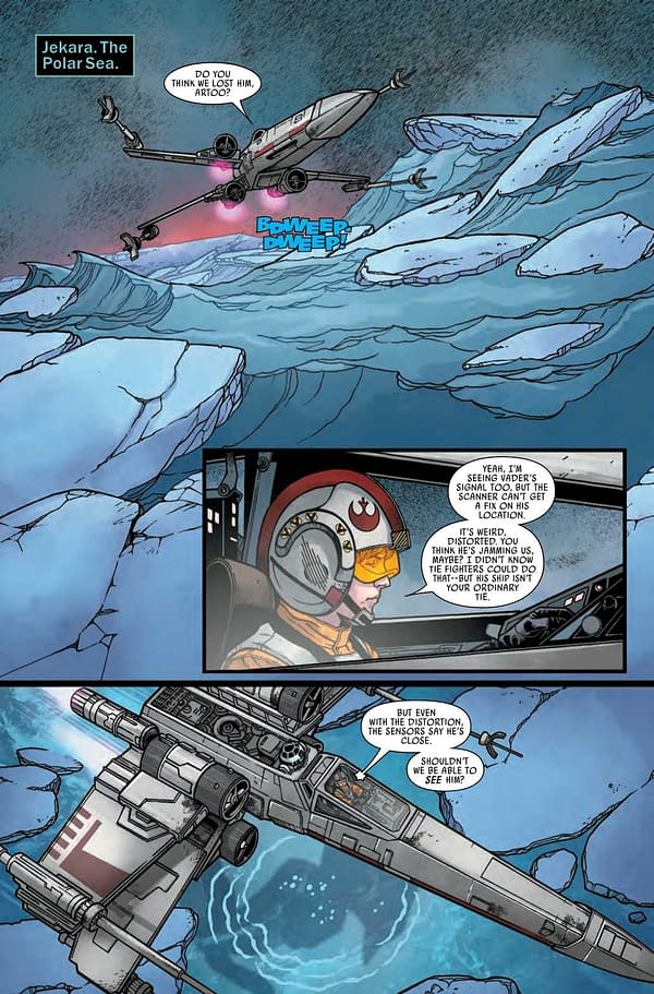 Interior preview page from STAR WARS #17 WOBH