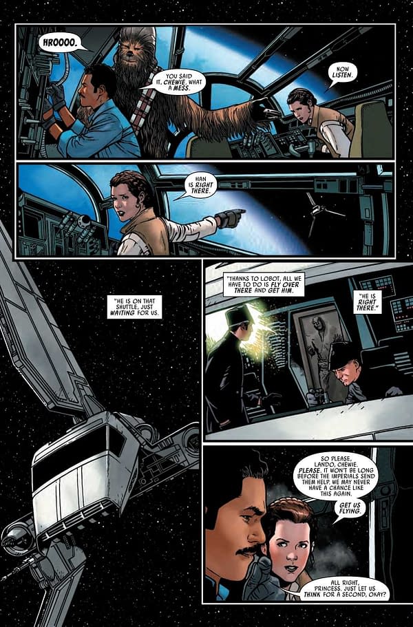 Interior preview page from STAR WARS #17 WOBH