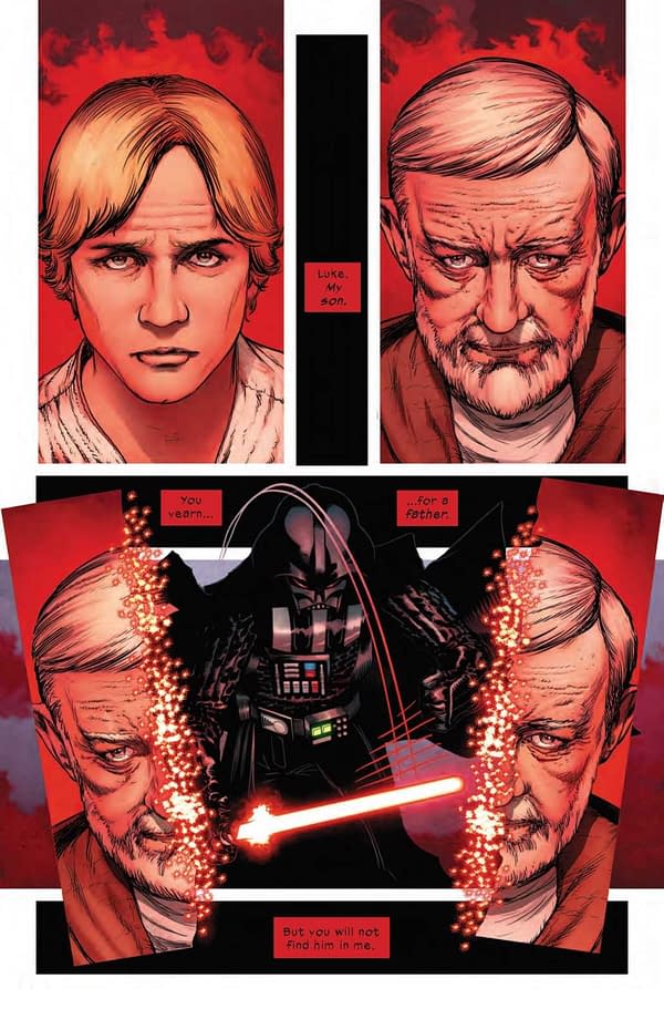 Interior preview page from STAR WARS DARTH VADER #16 WOBH