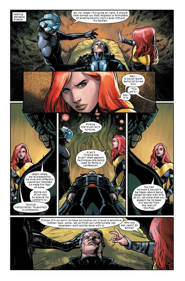 Interior preview page from X-MEN TRIAL OF MAGNETO #2 (OF 5)