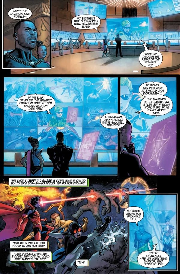 Interior preview page from LAST ANNIHILATION WAKANDA #1