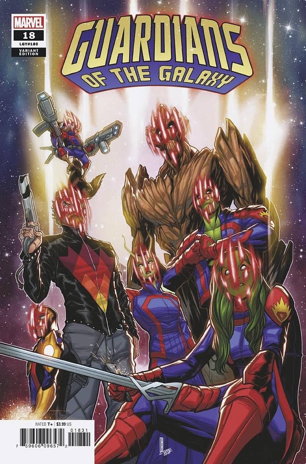 Cover image for GUARDIANS OF THE GALAXY #18 BALDEON VAR ANHL