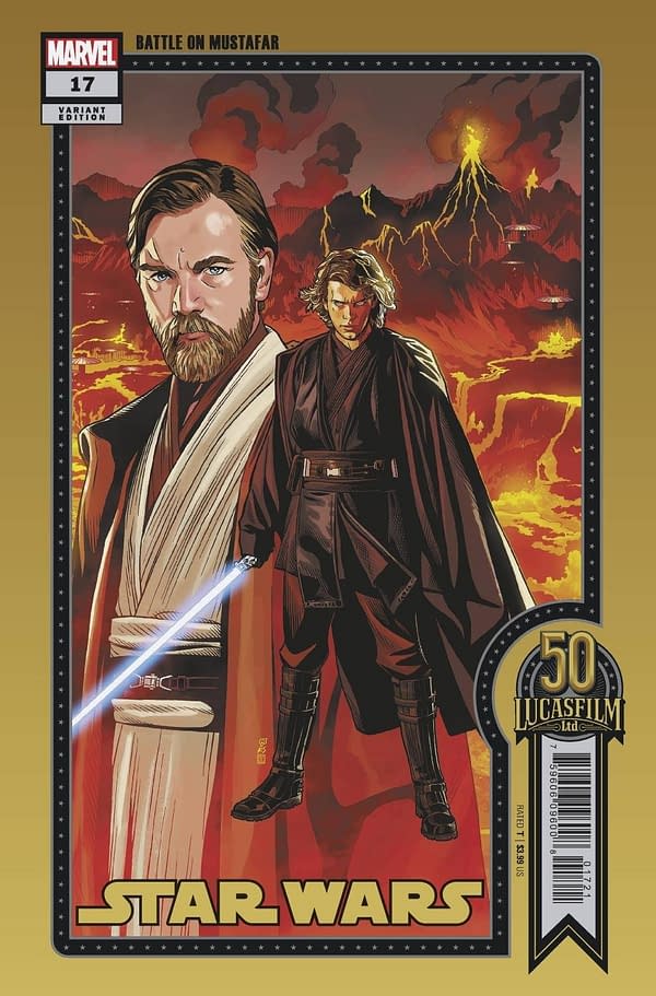 Cover image for STAR WARS #17 SPROUSE LUCASFILM 50TH VAR WOBH
