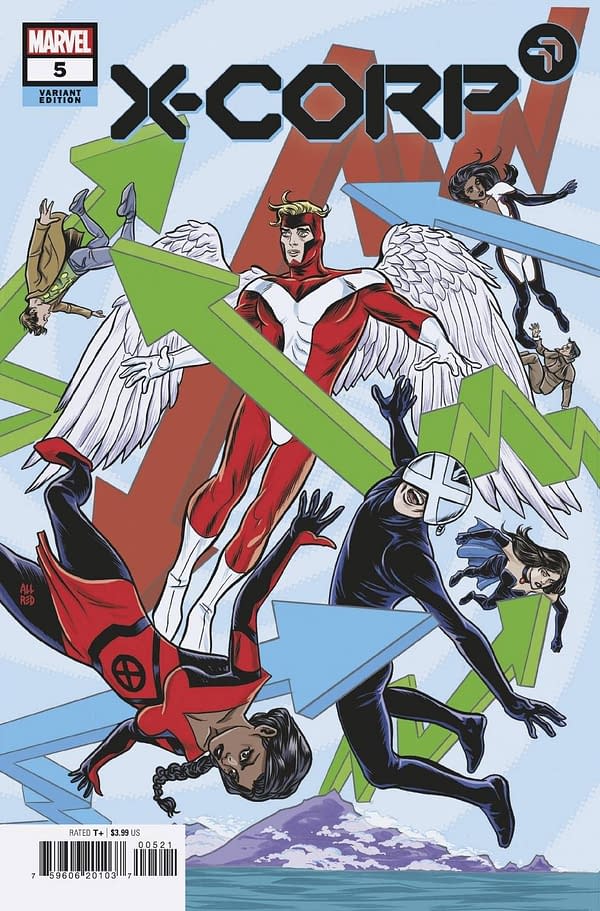 Cover image for X-CORP #5 ALLRED VAR