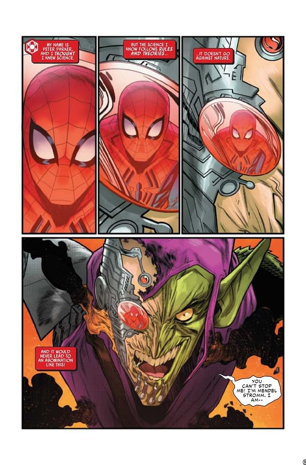 Interior preview page from WEB OF SPIDER-MAN #5 (OF 5)
