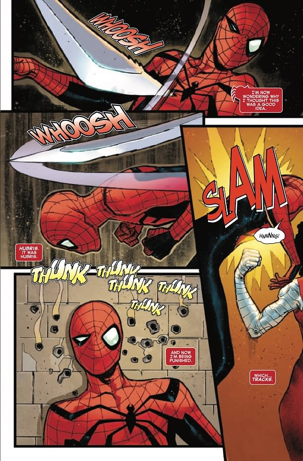 Interior preview page from AMAZING SPIDER-MAN #77