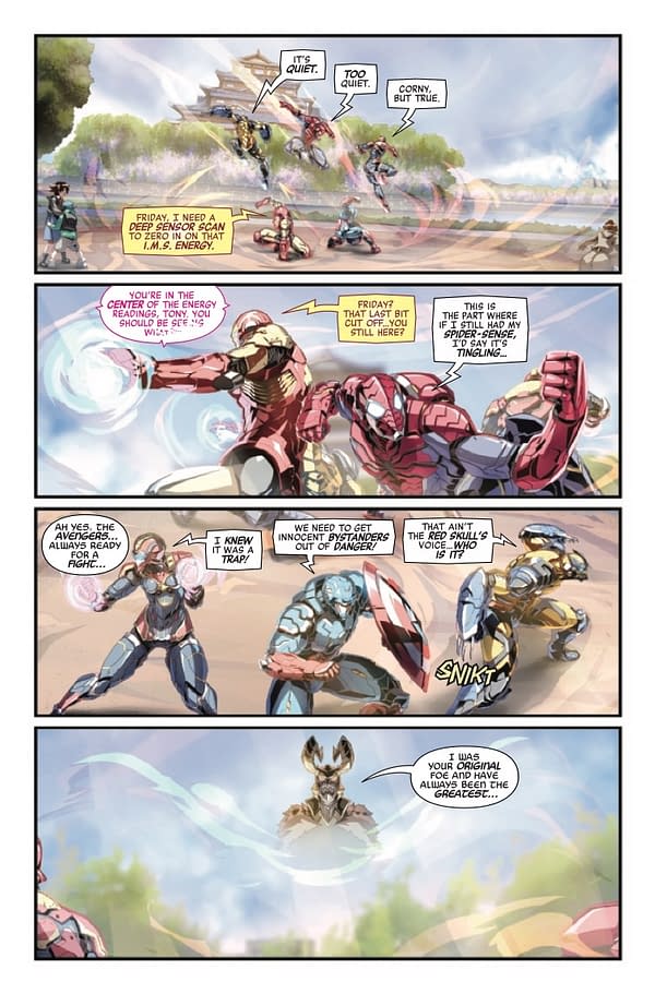 Interior preview page from AVENGERS TECH-ON #3 (OF 6)