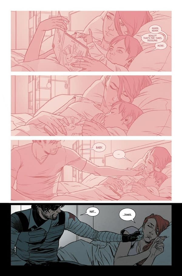 Interior preview page from BLACK WIDOW #12