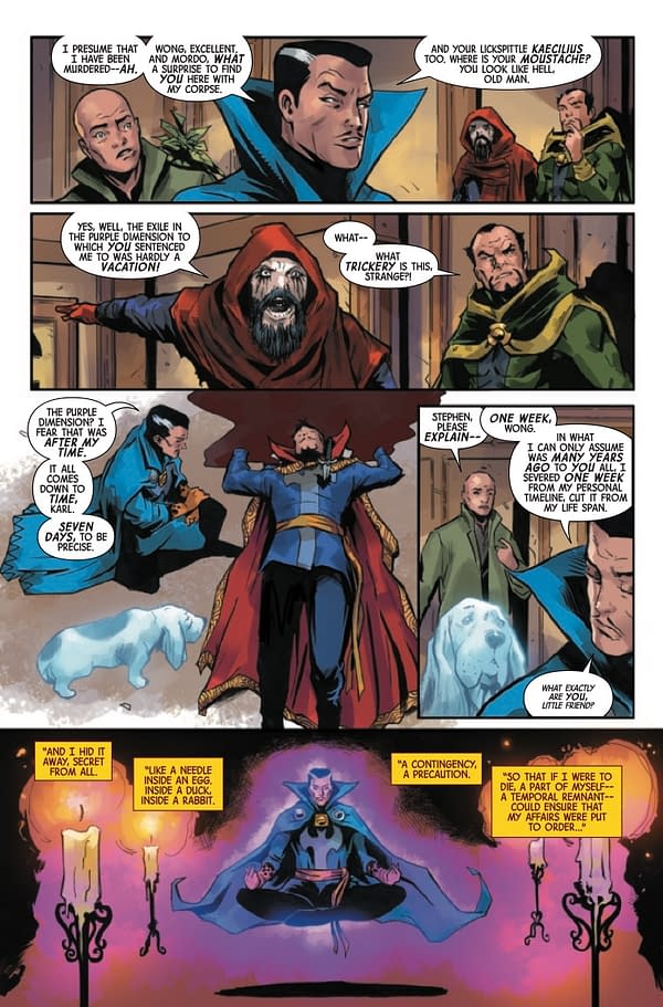 Interior preview page from DEATH OF DOCTOR STRANGE #2 (OF 5)