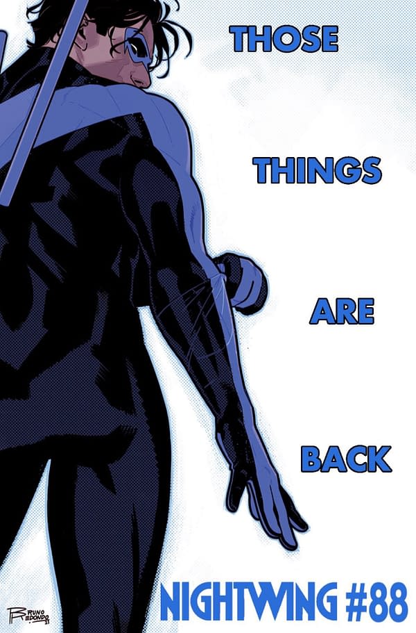 Nightwing Gets His Blue Finger Stripes Back In January 2022