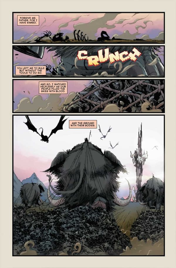 Interior preview page from AMAZING FANTASY #4 (OF 5)