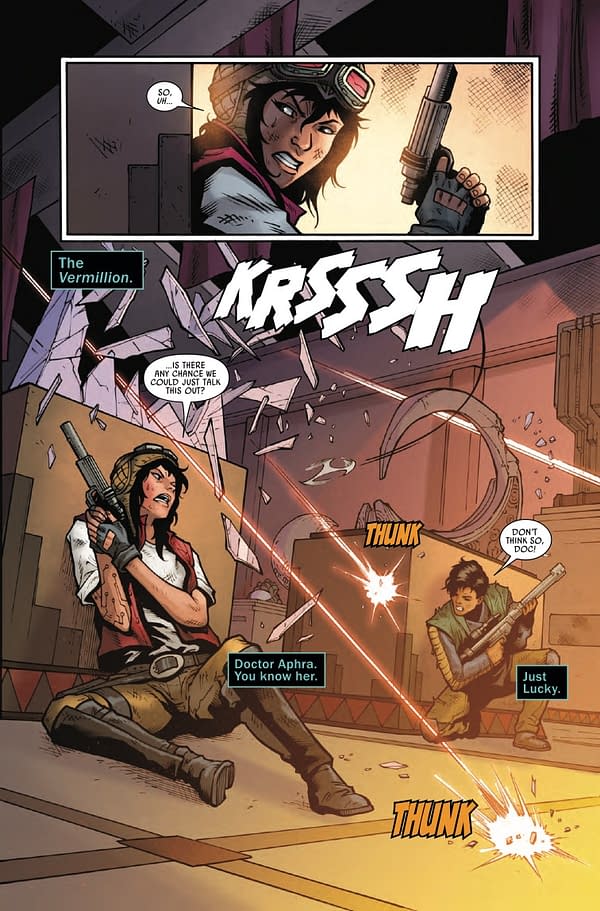 Interior preview page from STAR WARS DOCTOR APHRA #15 WOBH
