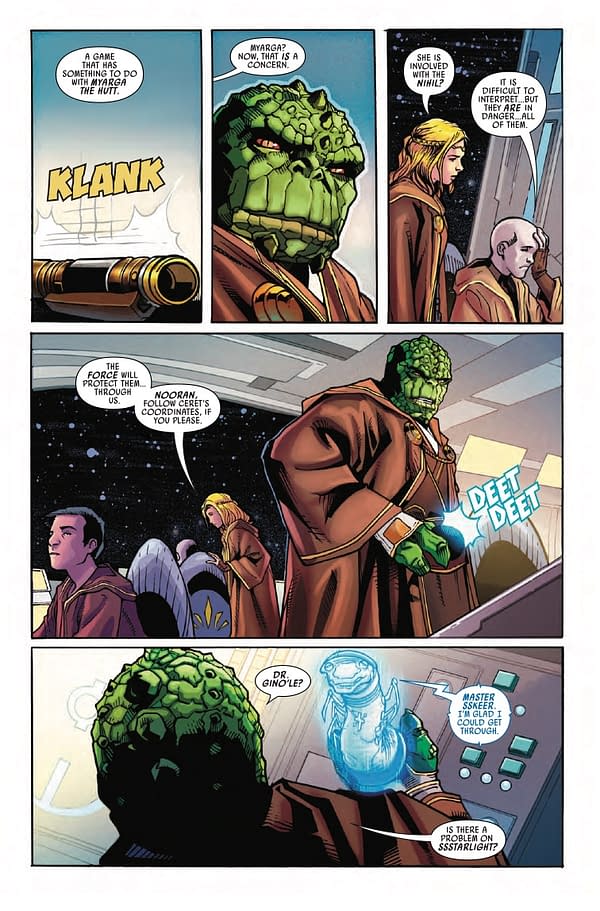 Interior preview page from STAR WARS HIGH REPUBLIC #10