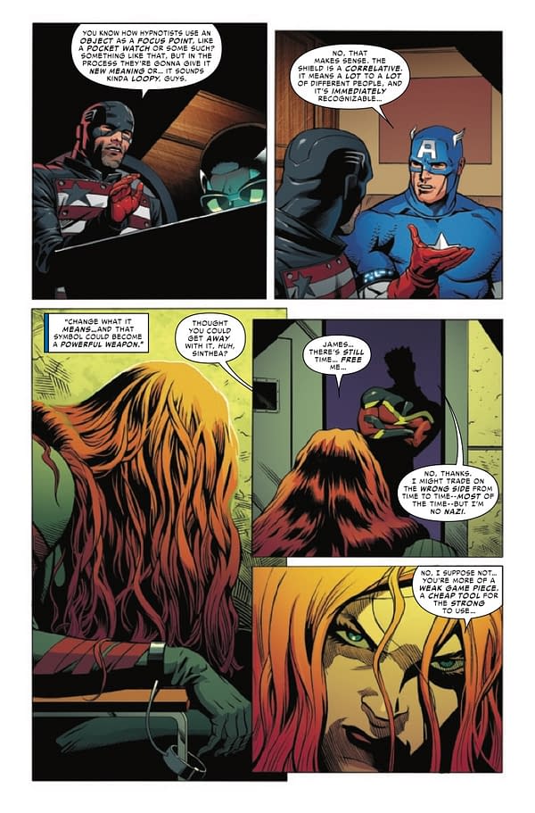 Interior preview page from UNITED STATES CAPTAIN AMERICA #5 (OF 5)