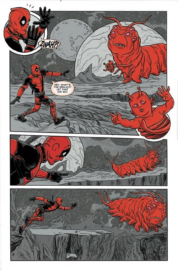 Preview page from Deadpool: Black, White, & Blood #4