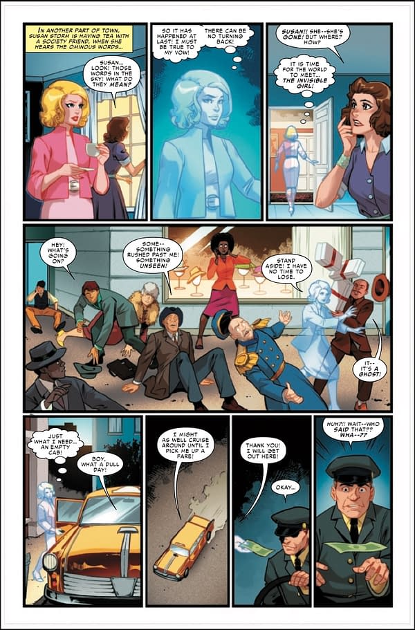 Preview page from Fantastic Four Anniversary Tribute #1