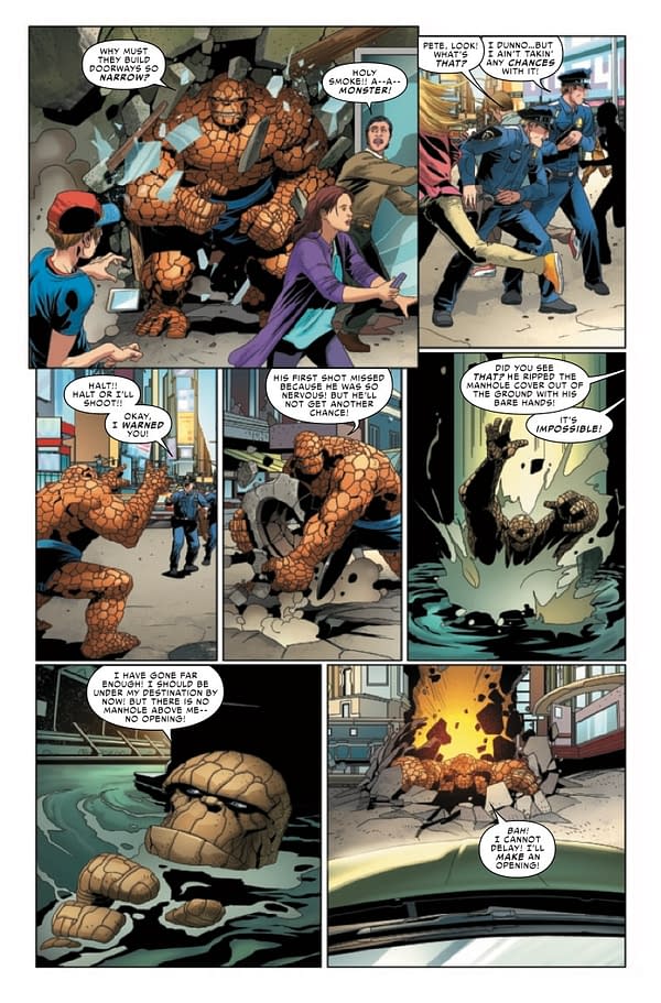 Preview page from Fantastic Four Anniversary Tribute #1
