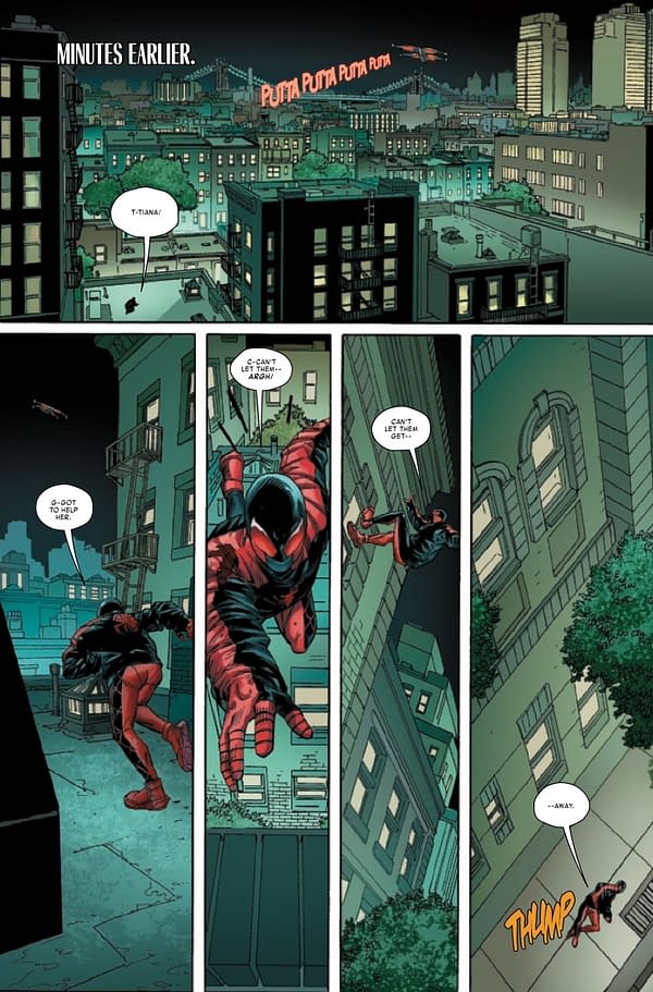Preview page from Miles Morales: Spider-Man #32