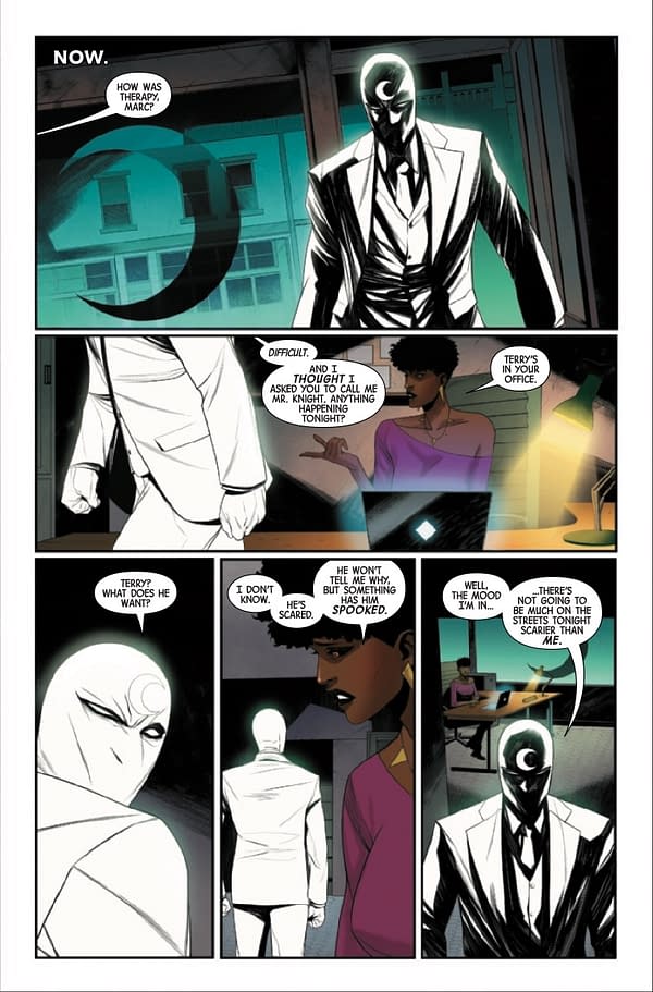Preview page from Moon Knight #5