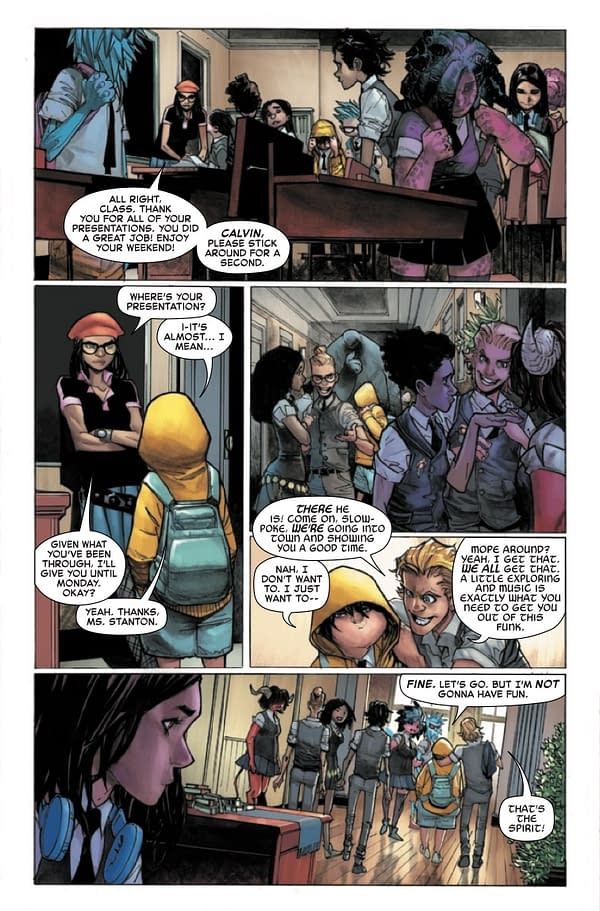 Preview page from Strange Academy #13
